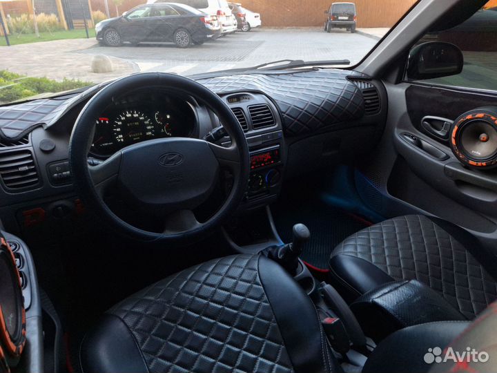 Hyundai Accent 1.5 МТ, 2004, 212 085 км