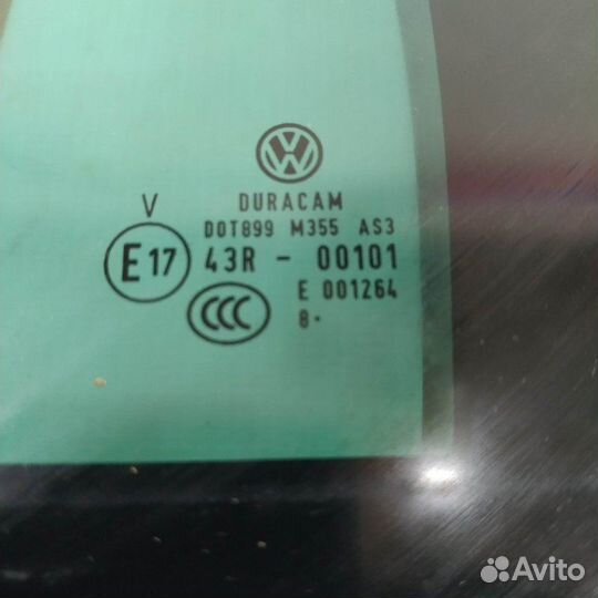 Стекло заднее форточка левое Volkswagen Tiguan 2