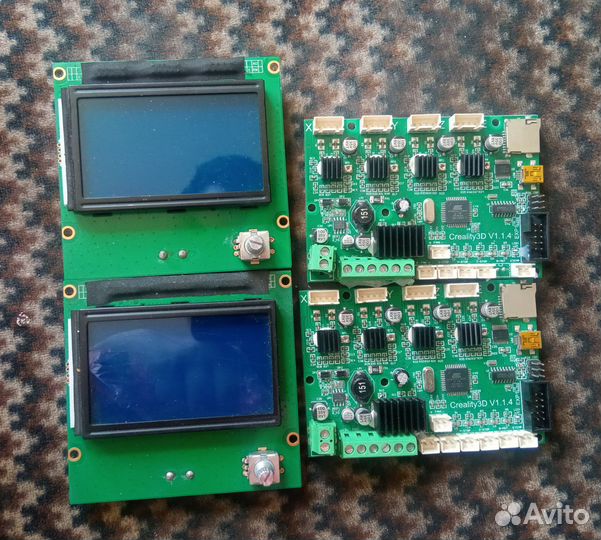 Материнская плата Creality 1.1.4 + экран 12864
