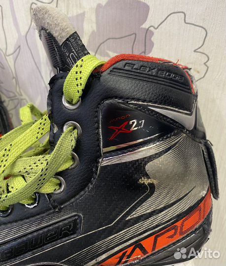 Вратарские хоккейные коньки bauer vapor x2.7