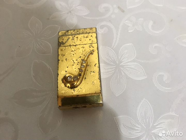 Золотая зажигалка из чистого золота,из СССР