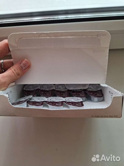 Линзы контактные Alcon Dailies Total 1 -3,5 и -4