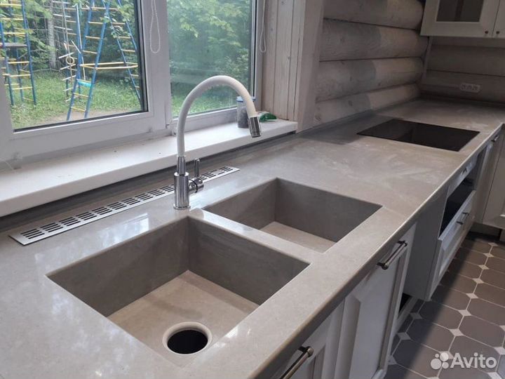 Производство столешниц из искусственного камня s-4238