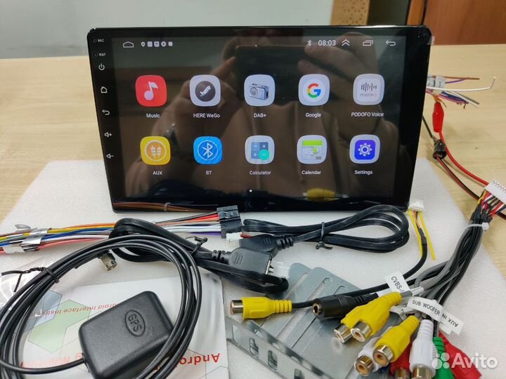 Магнитола 2din Android 2/32GB -9 дюй IPS WiFi