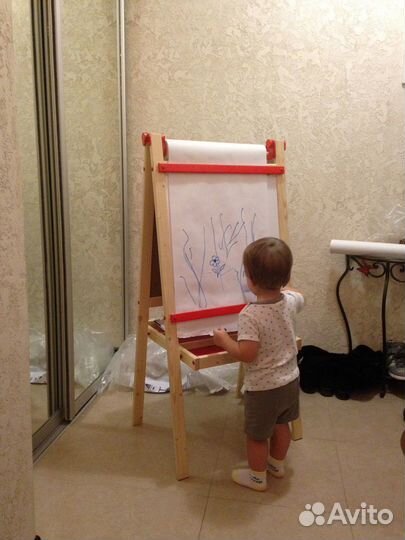 Мольберт детский двухсторонний