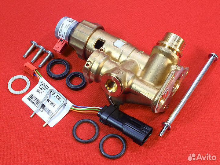 Трех ходовой клапан для газового котла