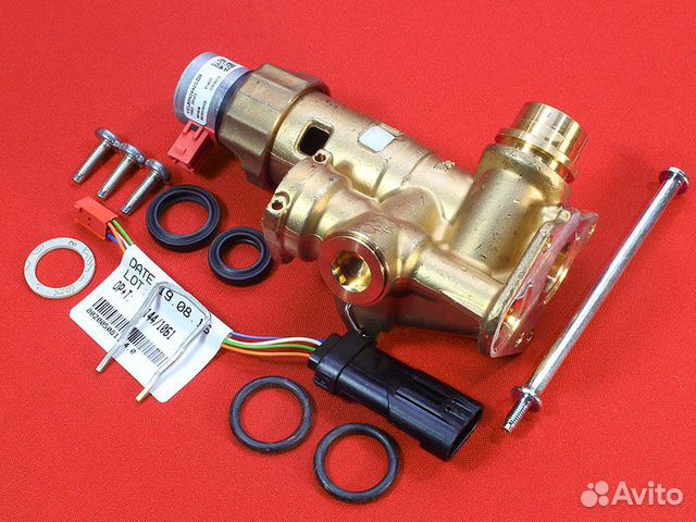 Трех ходовой клапан для газового котла