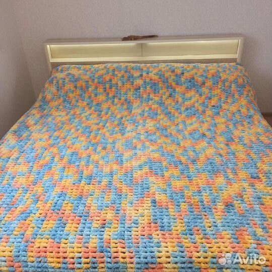 Плед из alize puffy под заказ