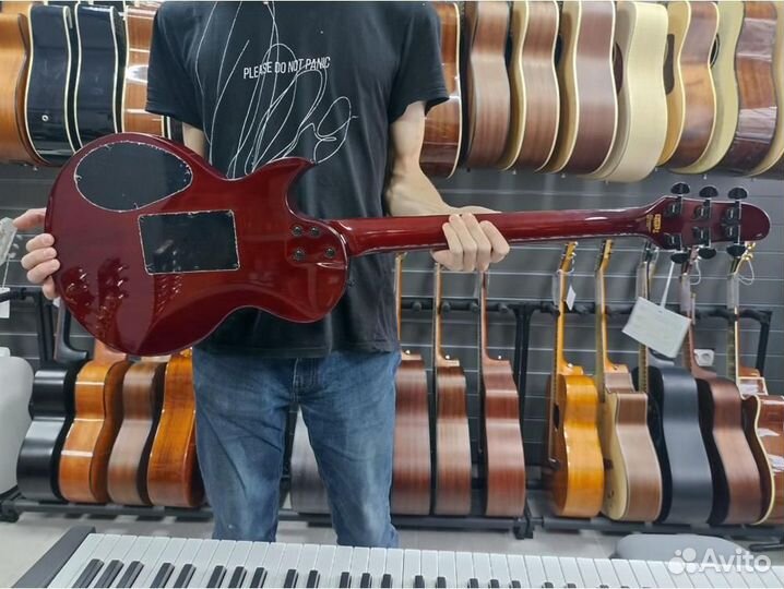 Clevan CP-33frtwr-gloss - Электрогитара, красная