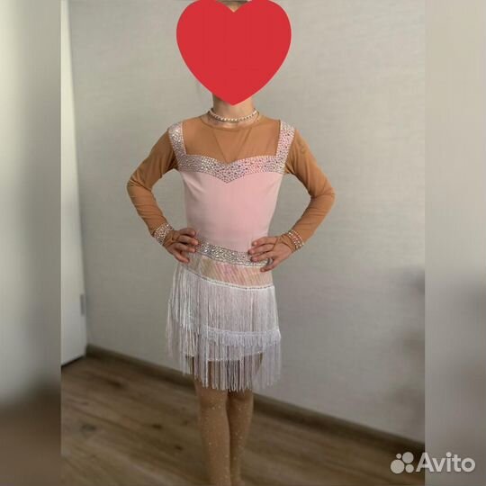 Платье для фигурного катания 134 140