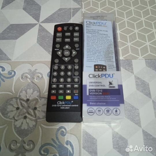 Пульт от телевизионной приставки