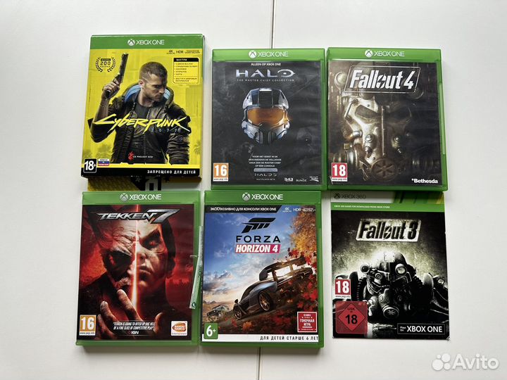 Игры Xbox One Cyberpunk 2077 Tekken 7 Halo