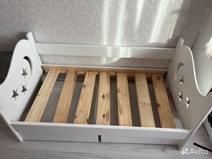 Кровать детская 160*80 с матрасом ортопедическим