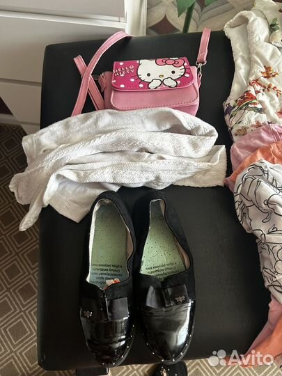 Вещи детские пакетом 128-146