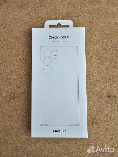 Чехол Samsung Clear Case S23 Ultra