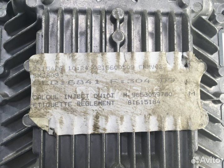 Эбу двс Peugeot 406 2 2003