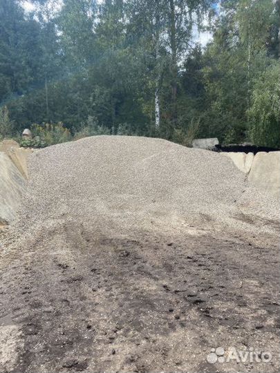 Песок, щебень