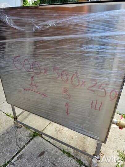 Бак для воды из нержавейки вбаню