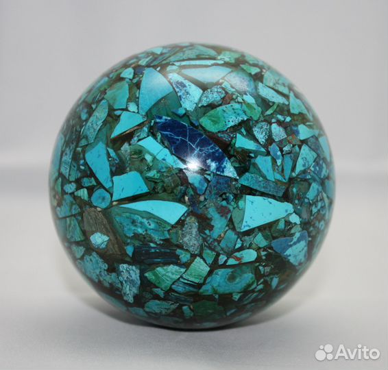 Шаттукит. Шар из натурального камня