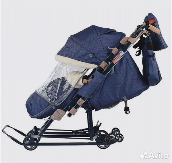 Санки коляска ника 7-8