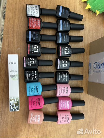 Набор для маникюра гель-лака наращивания ногтей