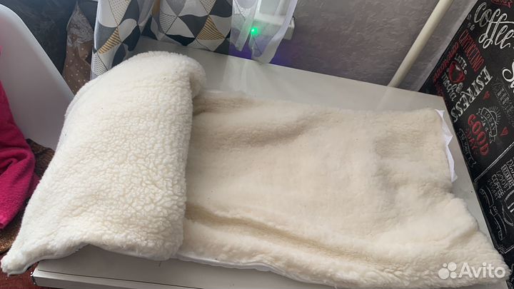 Конверт на выписку девочки зимний