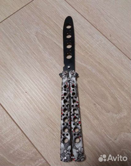 Тренировочный нож бабочка