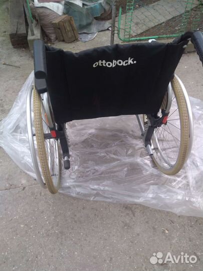 Инвалидная коляска складная бу