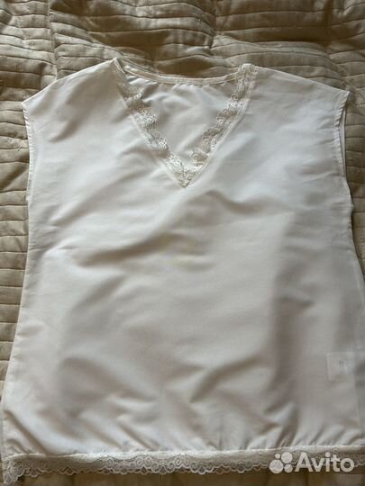 Блузка женская 44 46 шелковая