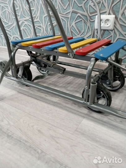 Санки на колесах