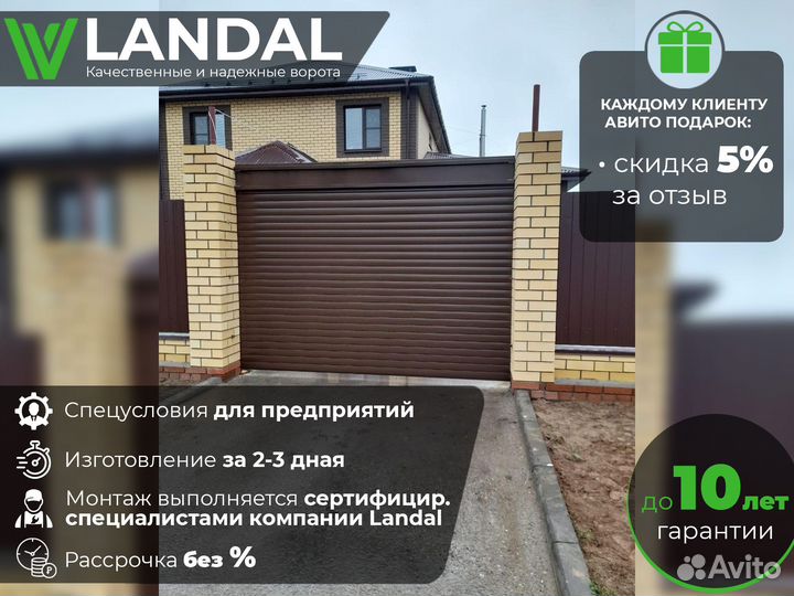 Автоматические роллетные ворота