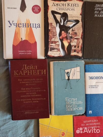 Книги Карнеги ремарк Тургенев экономика разные