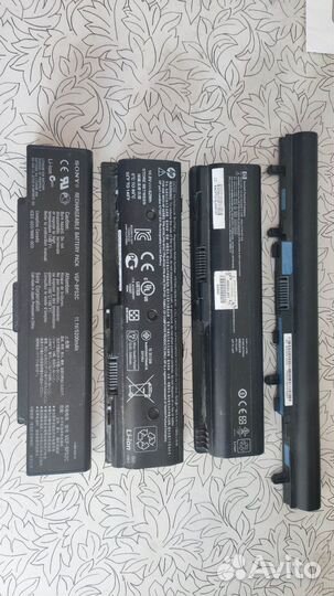 Аккумулятор батарея Acer, HP, Sony