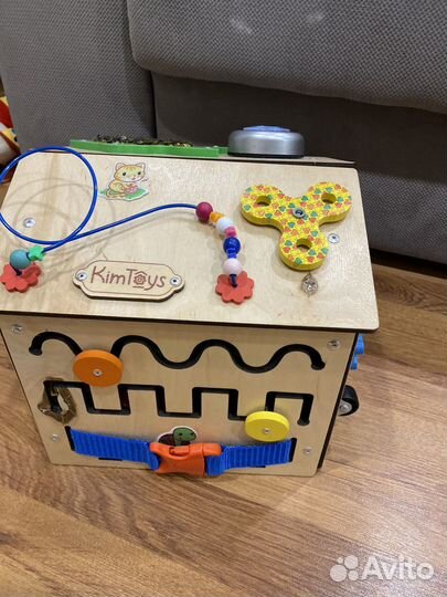 Бизиборд домик со светом