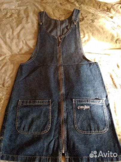 Сарафан джинсовый