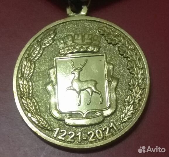 Медаль «В память 800-летия Нижнего Новгорода»