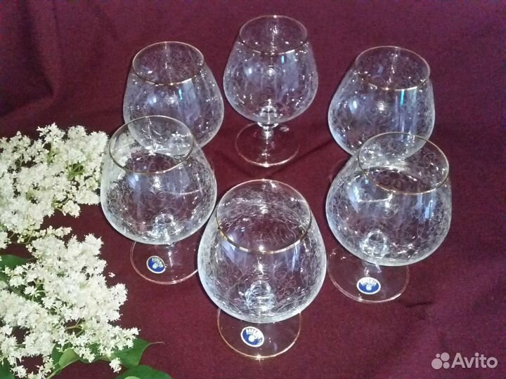 Бокалы для коньяка Bohemia