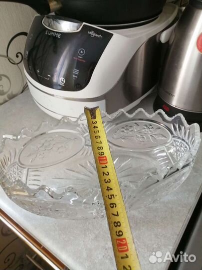 Ваза хрустальная