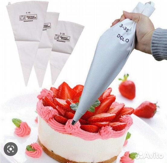 Кондитерские мешки. Насадки