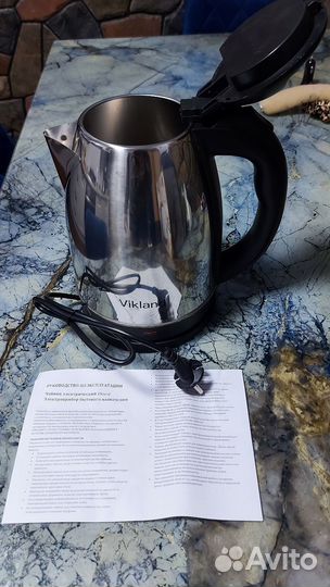 Электрический новый чайник на 2L воды