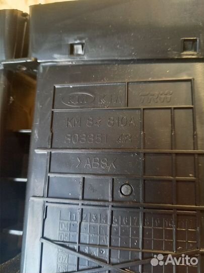 Воздуховод центральный Kia Sportage 2