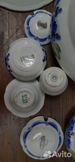 Столовый сервиз советский зик