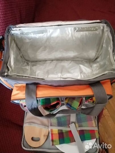 Сумка для пикника с посудой