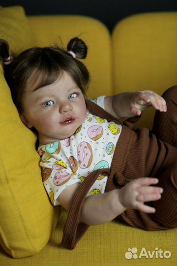 Кукла реборн ручной работы девочка