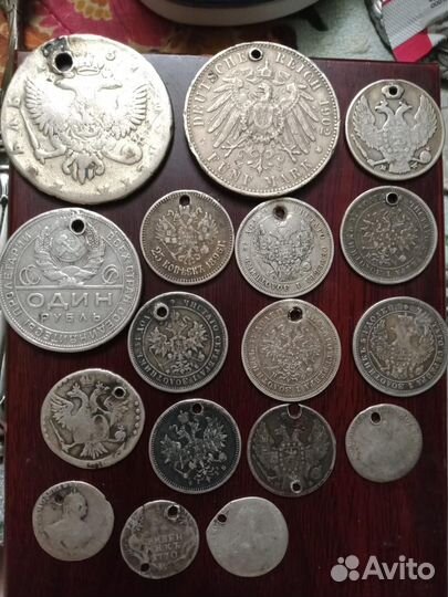 Серебряные монеты