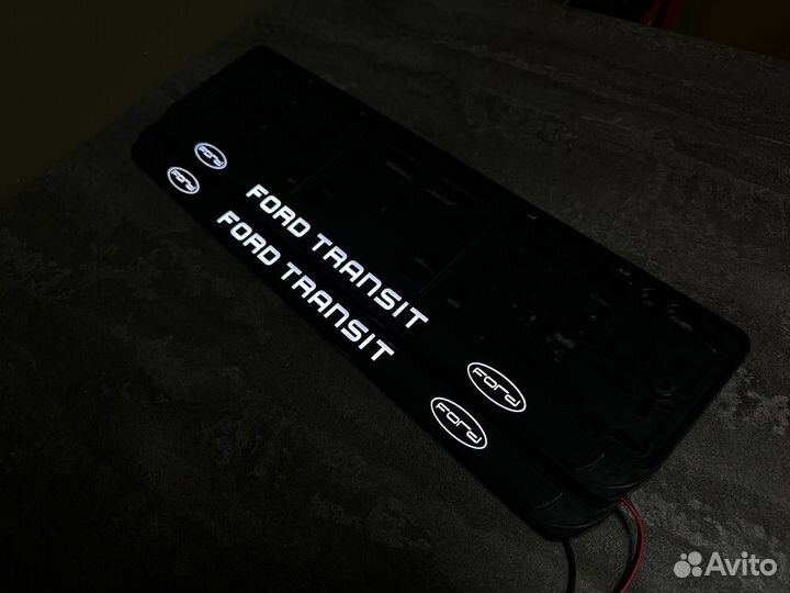 Рамка номера с подсветкой LED