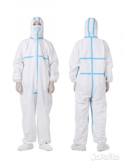 Комбинезон 21 защитный одноразовый