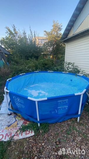 Каркасный бассейн intex