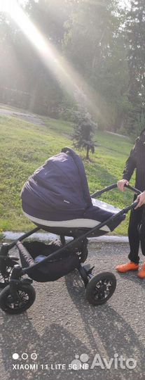 Коляска люлька для новорожденных бу