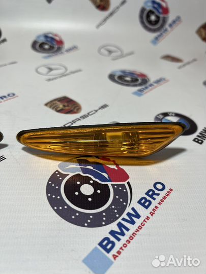 Повторители BMW E46 рест оранжевые желтые рыжие